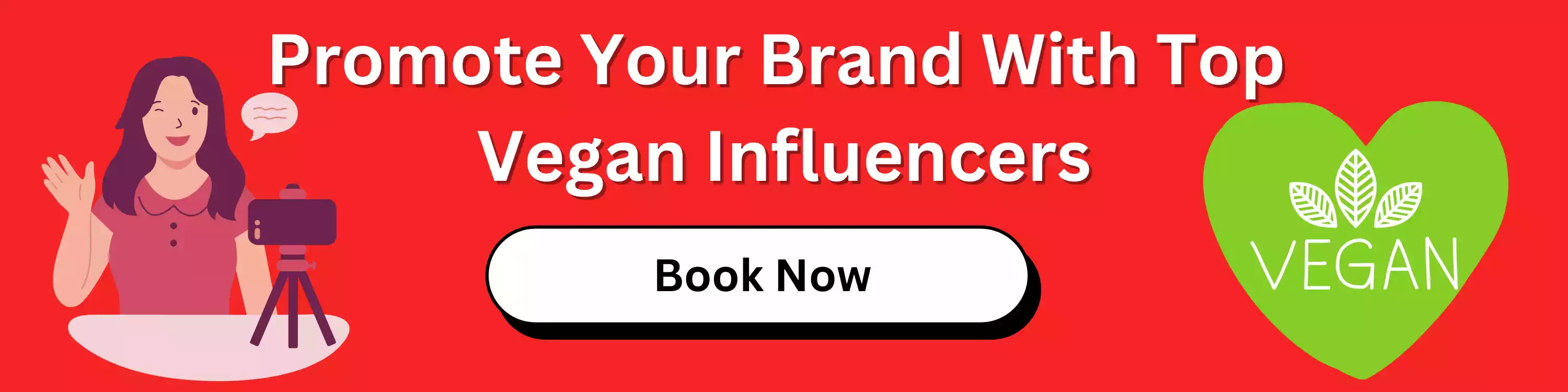 Book Top Vegan Influencers at Tring