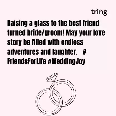 Best Friend Wedding Captions best-friend-wedding-captions