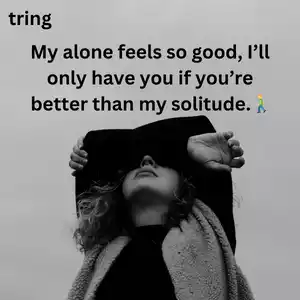 Alone Captions for Instagram Images