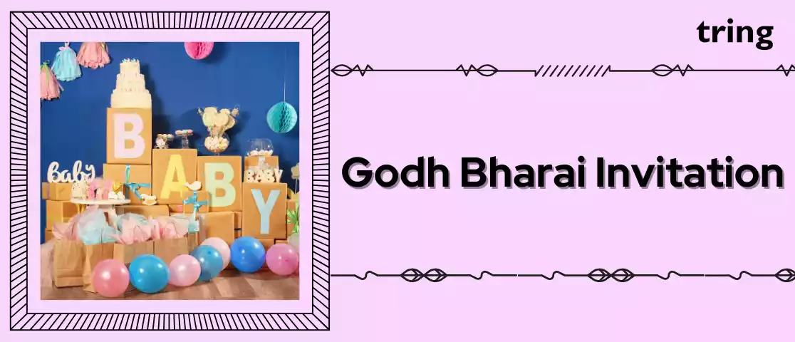 Godh Bharai Invitation