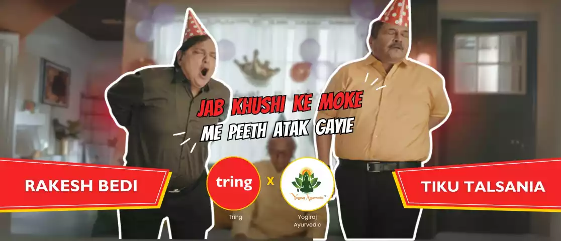 Tring x Yogiraj Ayurvedic Ft. Tiku Talsania and Rakesh Bedi