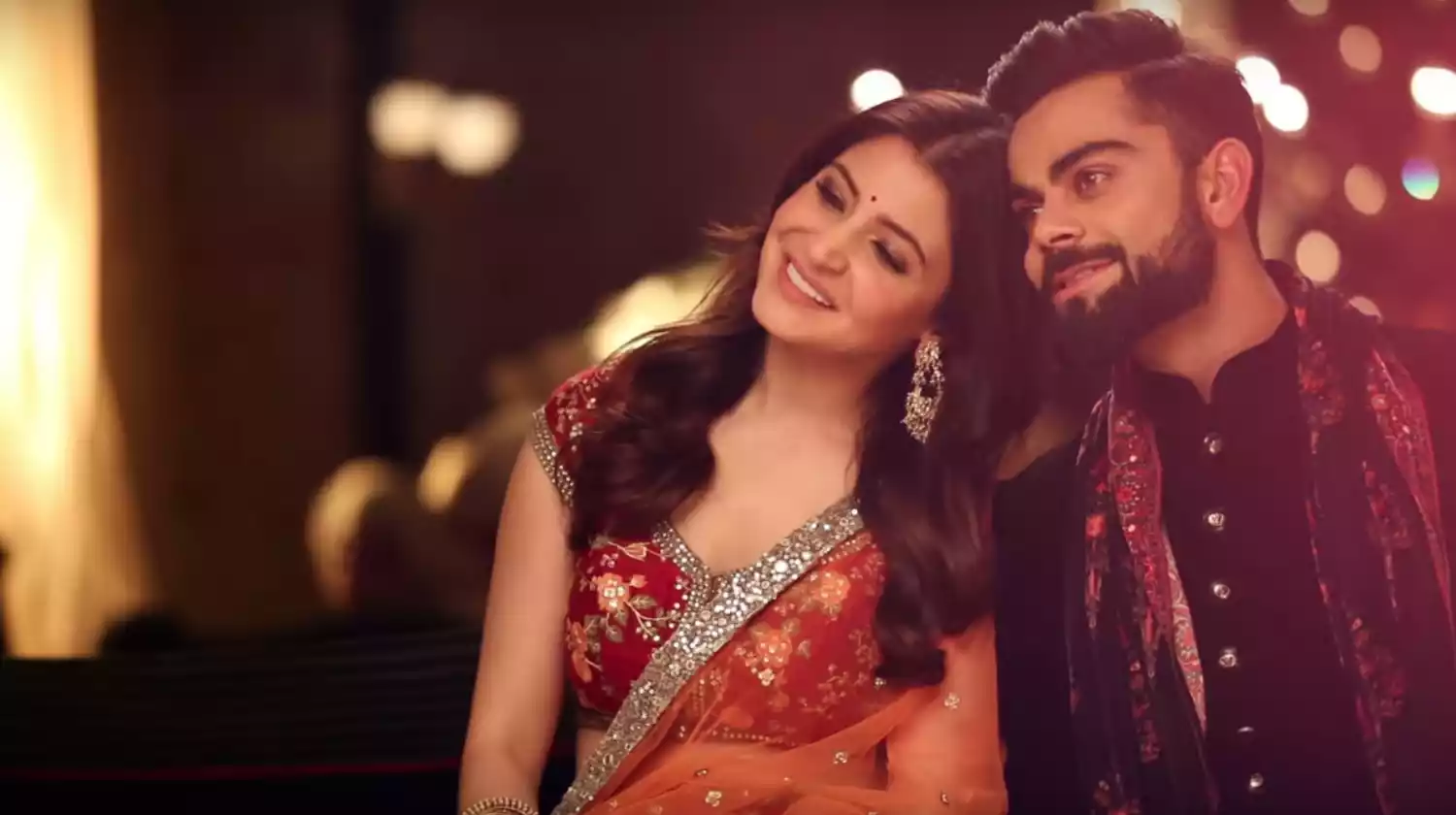 Virat Kohli & Anushka Sharma for Manyavar virat-kohli-anushka-sharma-for-manyavar