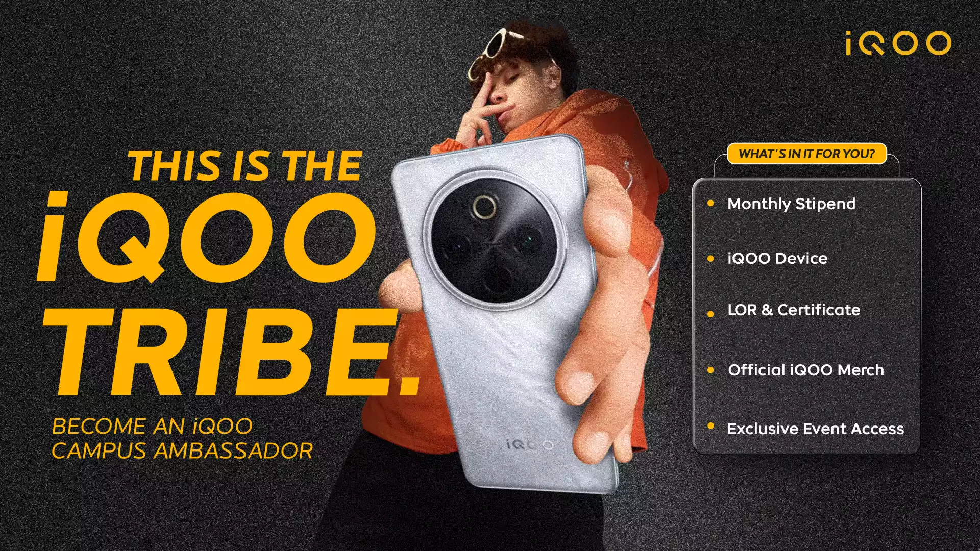 iQOO's The Tribe Campus Ambassadors Program