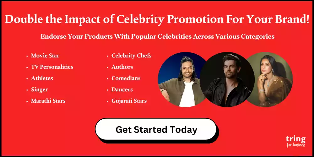 Double the Impact of Business Promotion with Celebrities