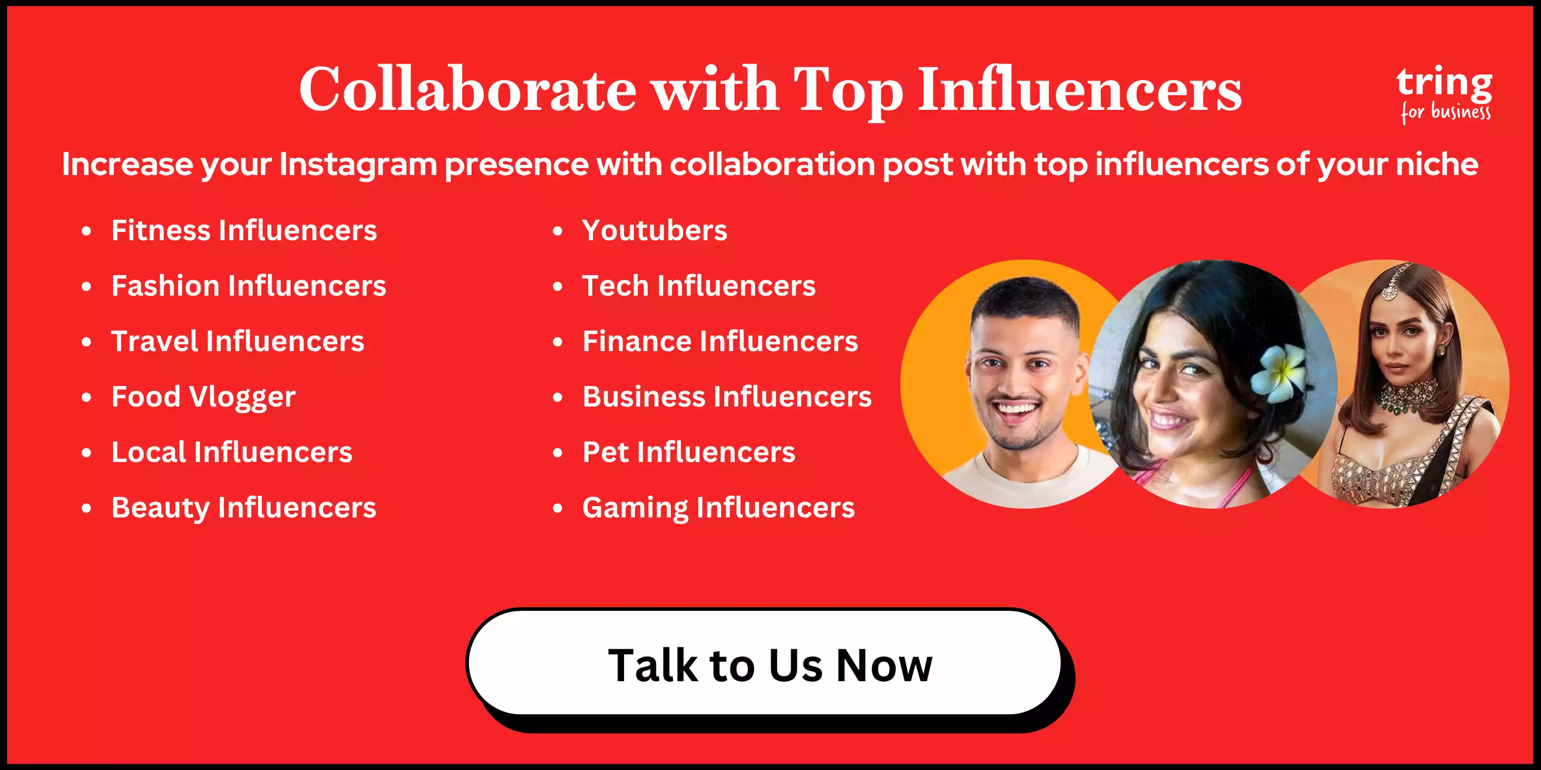 Collaborate with Top Influencers