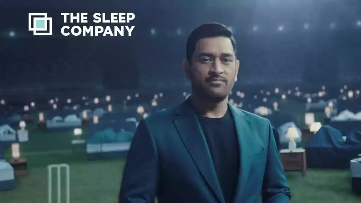 MS Dhoni x The Sleep Company