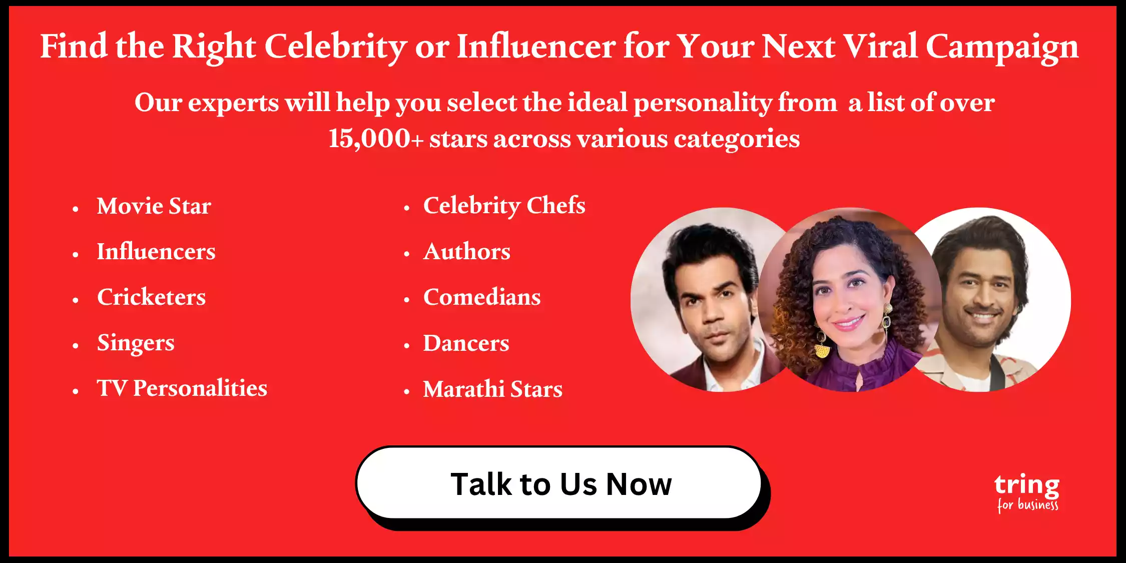 Find the Right Celebrity or Influencer for Your Next Viral Campaign