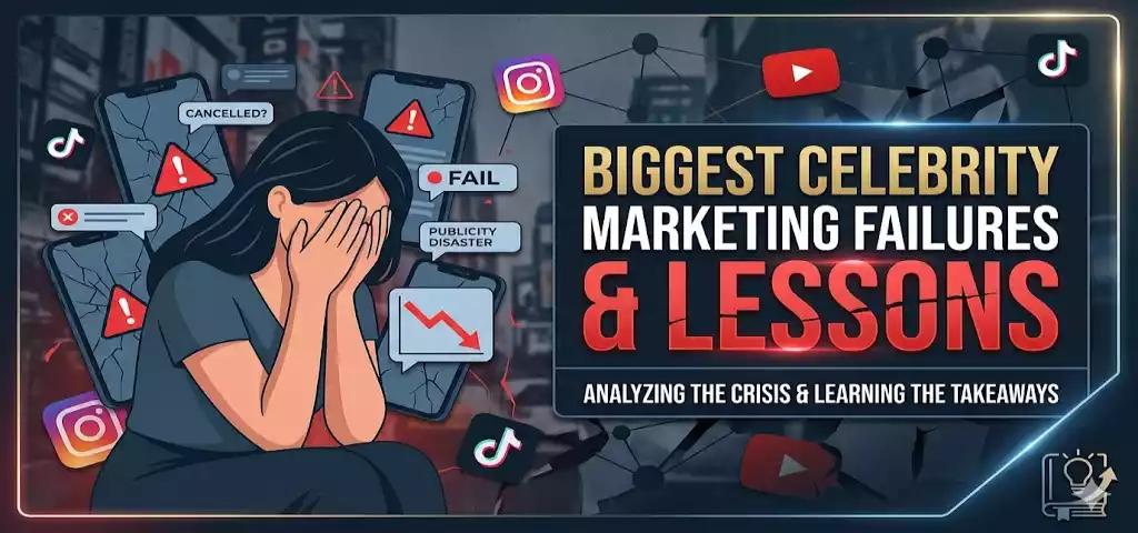 Biggest Celebrity Marketing Failures & Lessons