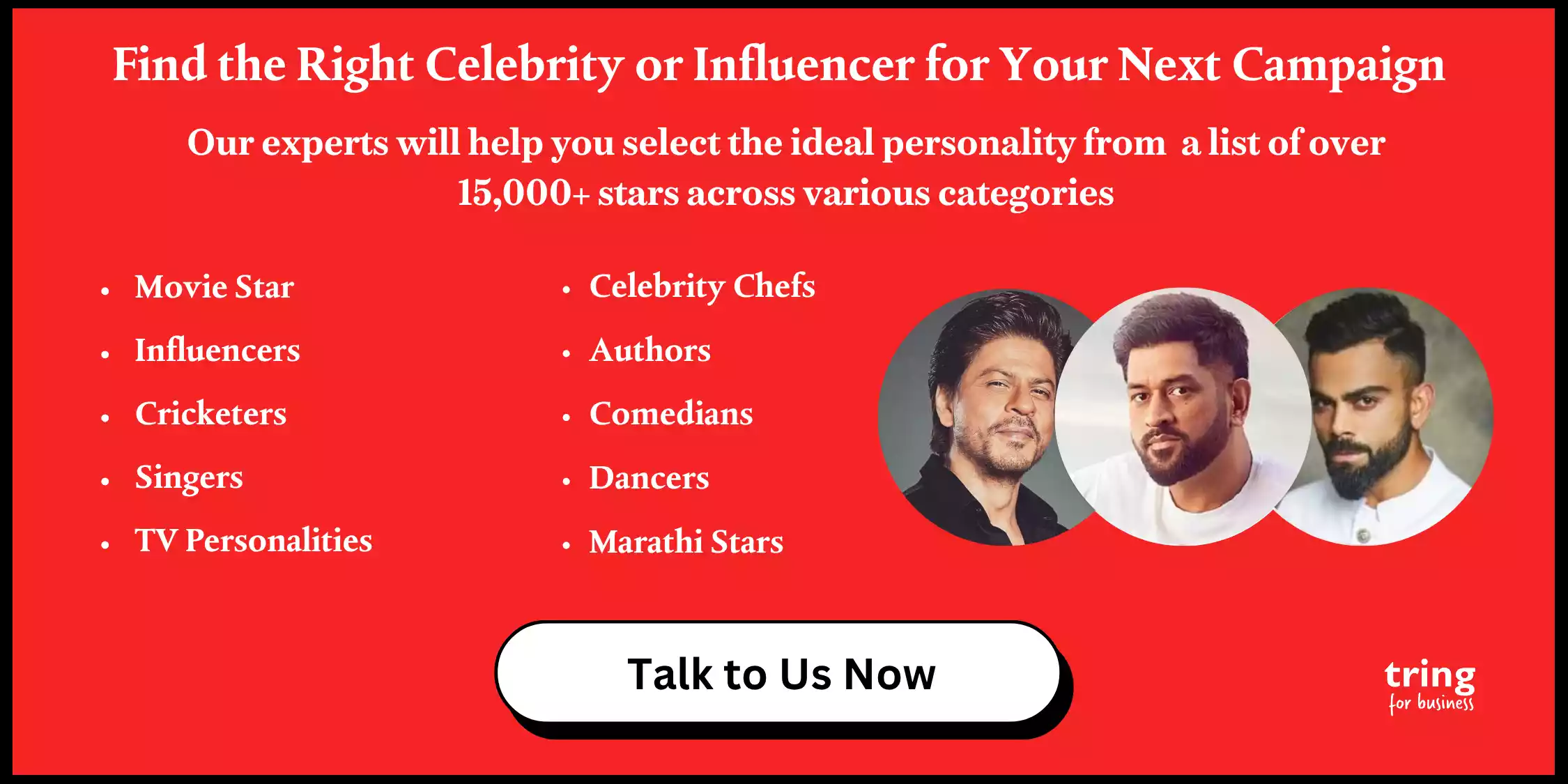 Find the Right Celebrity or Influencer for Your Next Campaign