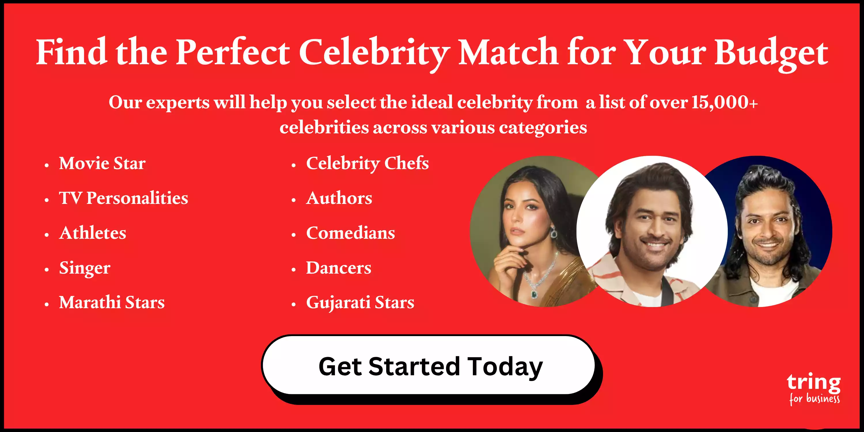 Find the Perfect Celebrity Match for Your Budget