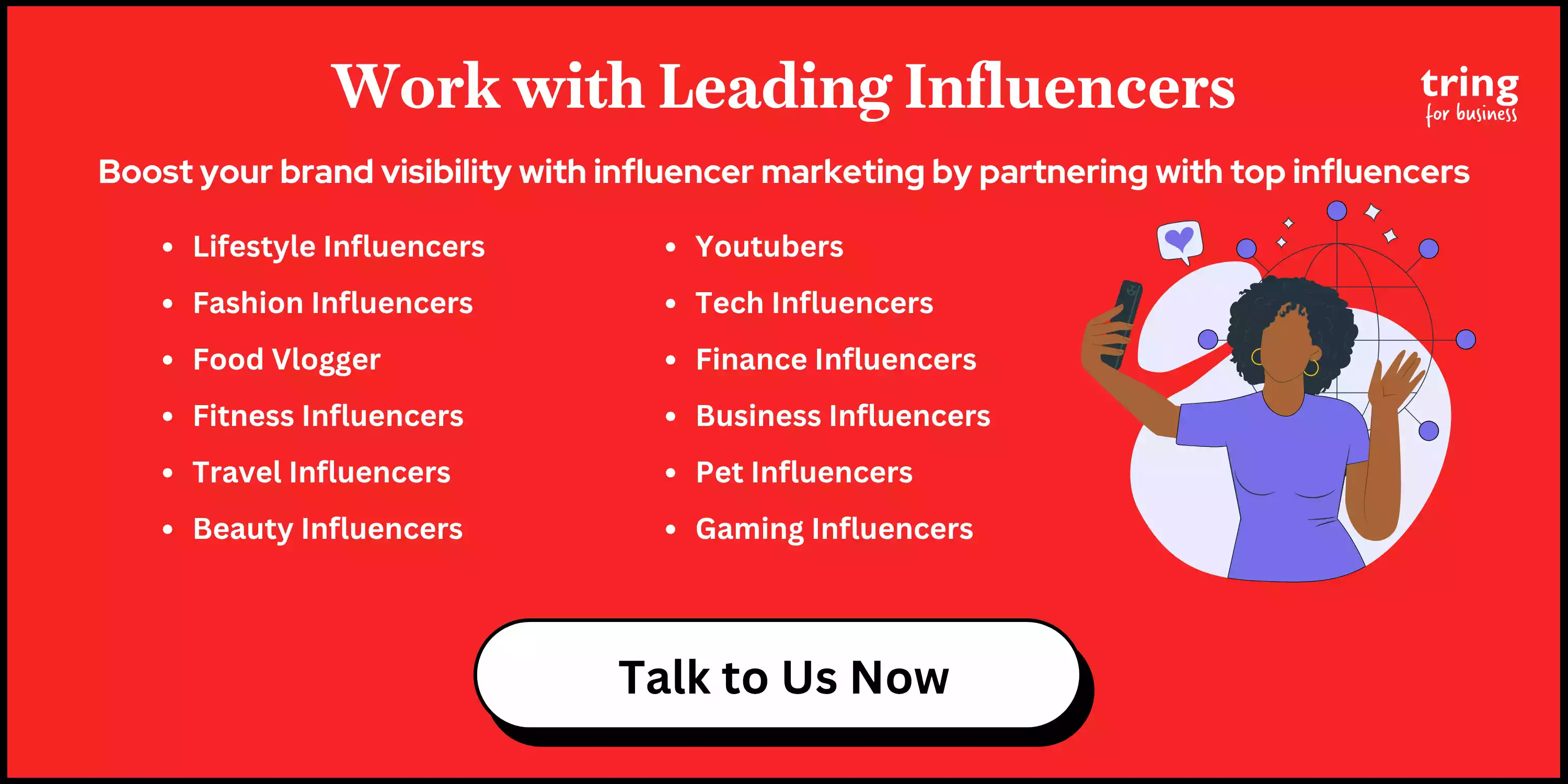 Collaborate with Top Influencers