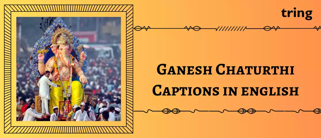 Ganesh Chaturthi Captions in English 2025
