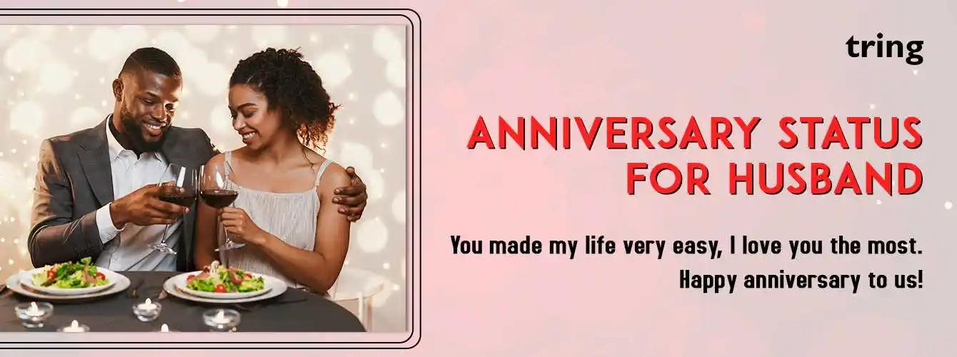 Anniversary Status for Husband