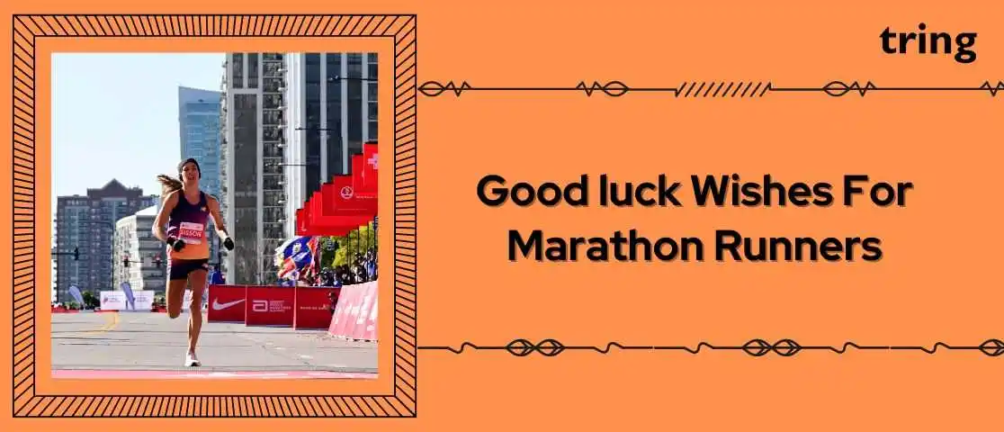 Good Luck Wishes For Marathon Runner