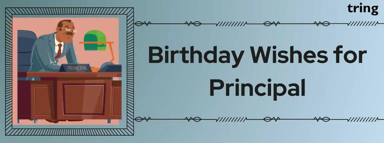 Birthday Wishes to a Principal