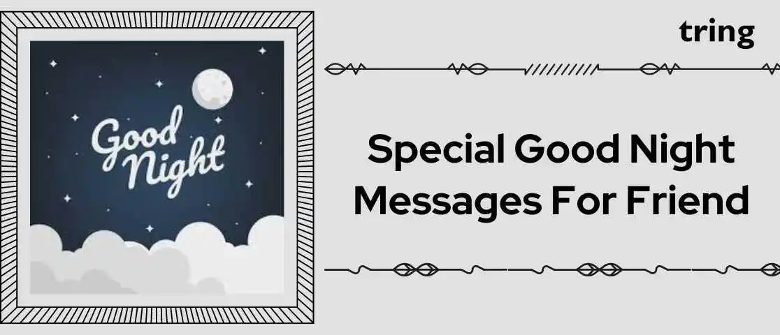 special good night messages for friend